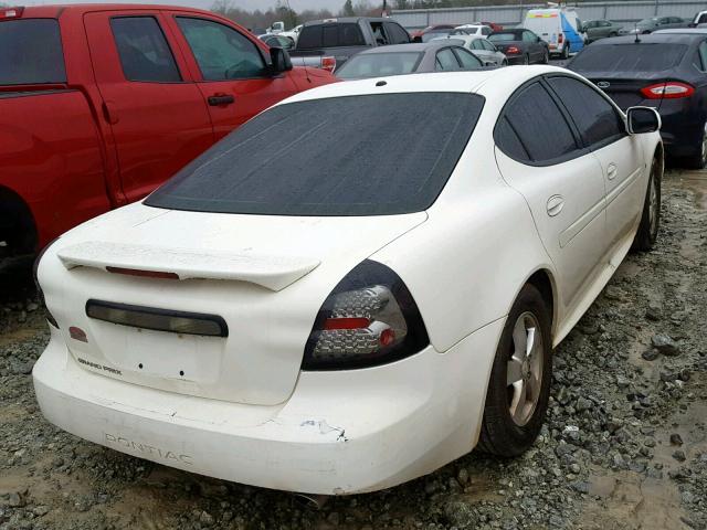 2G2WP552X81126139 - 2008 PONTIAC GRAND PRIX WHITE photo 4