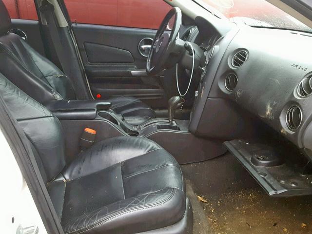 2G2WP552X81126139 - 2008 PONTIAC GRAND PRIX WHITE photo 5