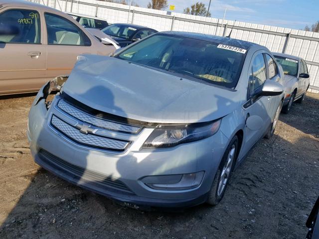 1G1RC6E40BU101492 - 2011 CHEVROLET VOLT SILVER photo 2