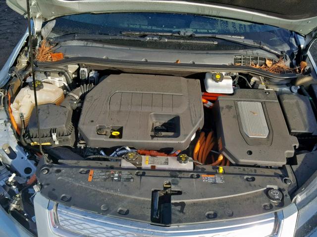 1G1RC6E40BU101492 - 2011 CHEVROLET VOLT SILVER photo 7