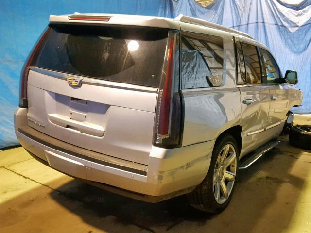 1GYS3BKJ9JR330311 - 2018 CADILLAC ESCALADE L SILVER photo 4