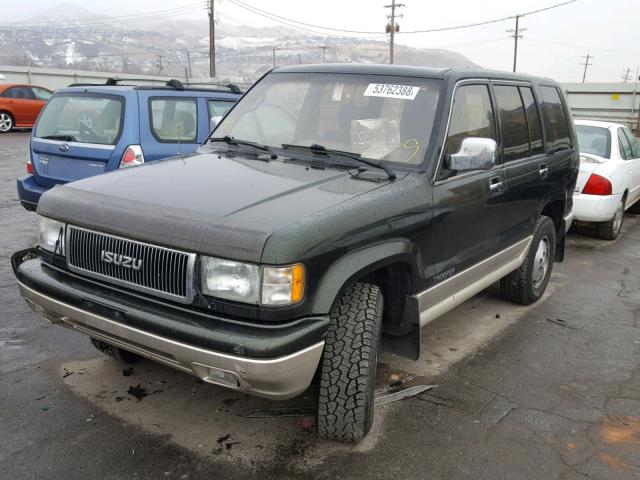 JACDH58W9P7903473 - 1993 ISUZU TROOPER LS BLACK photo 2