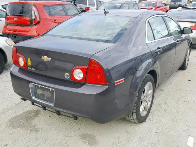 1G1ZB5EB6AF274657 - 2010 CHEVROLET MALIBU LS SILVER photo 4