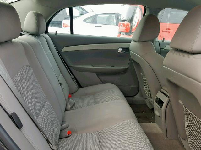 1G1ZB5EB6AF274657 - 2010 CHEVROLET MALIBU LS SILVER photo 6