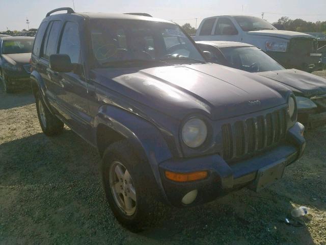 1J4GL58K02W255945 - 2002 JEEP LIBERTY LI BLUE photo 1