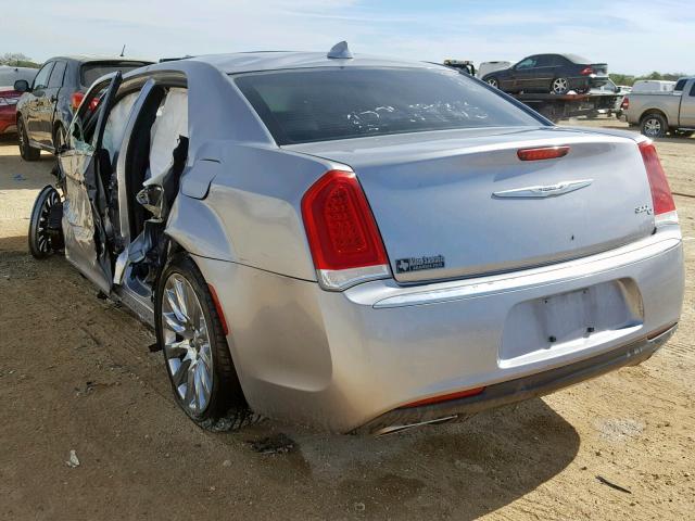 2C3CCAETXFH797444 - 2015 CHRYSLER 300C SILVER photo 3