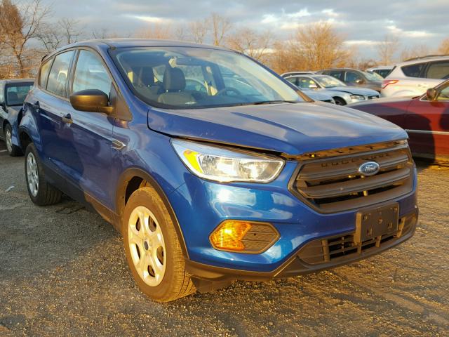 1FMCU0F79HUE86992 - 2017 FORD ESCAPE S BLUE photo 1