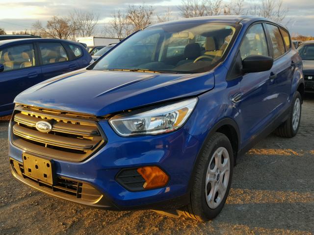 1FMCU0F79HUE86992 - 2017 FORD ESCAPE S BLUE photo 2