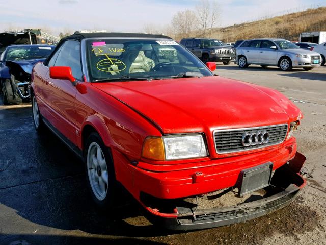 WAUAA88G8VN002409 - 1997 AUDI CABRIOLET RED photo 2