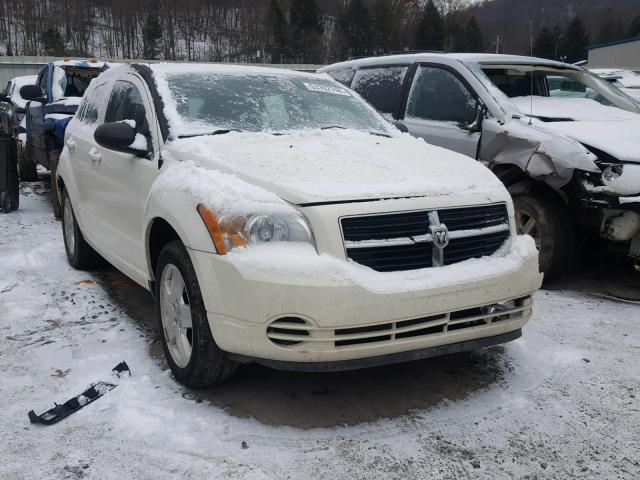 1B3HB48A29D103767 - 2009 DODGE CALIBER SX WHITE photo 1