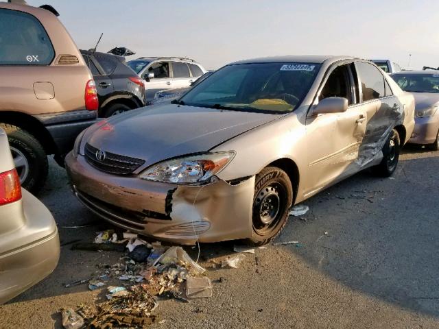 4T1BE32K75U513199 - 2005 TOYOTA CAMRY LE GOLD photo 2