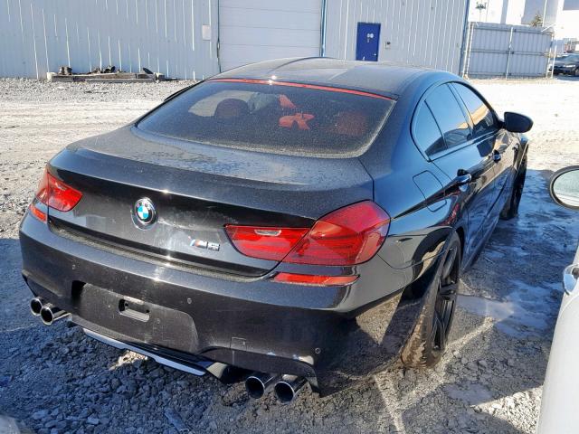 WBS6E9C5XJG808235 - 2018 BMW M6 GRAN CO BLACK photo 4
