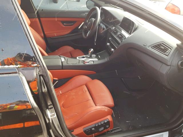 WBS6E9C5XJG808235 - 2018 BMW M6 GRAN CO BLACK photo 5