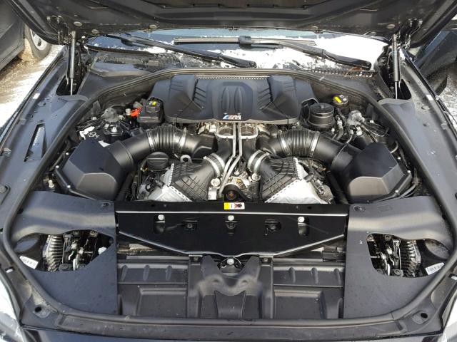 WBS6E9C5XJG808235 - 2018 BMW M6 GRAN CO BLACK photo 7