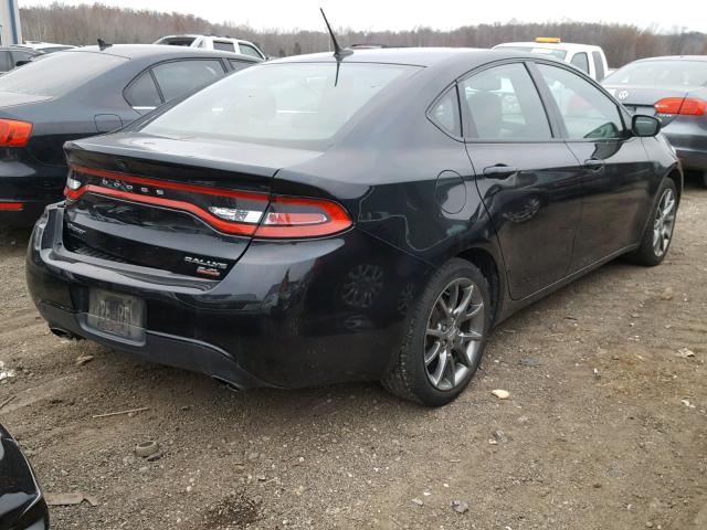 1C3CDFBB3ED669371 - 2014 DODGE DART SXT BLACK photo 4