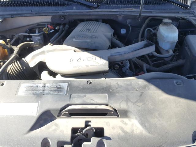 3GKEC16TX4G182686 - 2004 GMC YUKON XL C SILVER photo 7