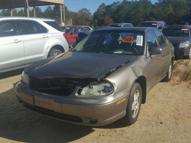 1G1NE52J62M598643 - 2002 CHEVROLET MALIBU LS TAN photo 2
