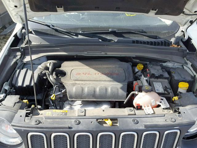 ZACCJAAB7HPE55420 - 2017 JEEP RENEGADE S WHITE photo 7