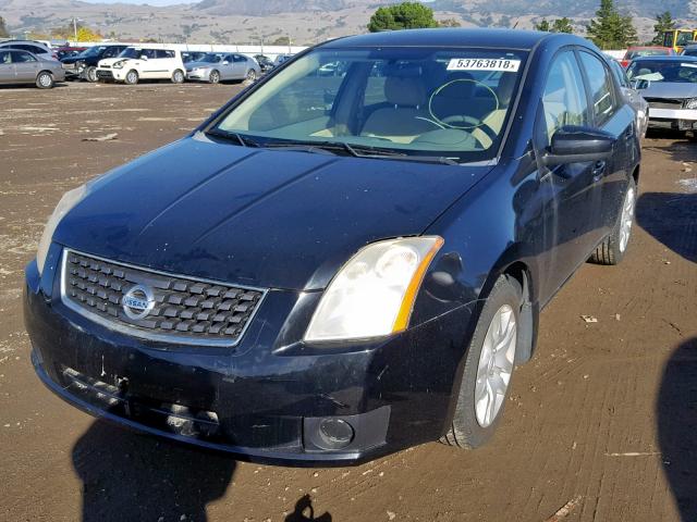 3N1AB61E27L633224 - 2007 NISSAN SENTRA 2.0 BLACK photo 2