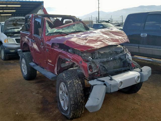 1C4AJWBG9CL216141 - 2012 JEEP WRANGLER S Bordo foto 1