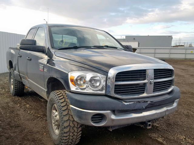 3D7KS28D58G170809 - 2008 DODGE RAM 2500 S შავი ფოტო 1