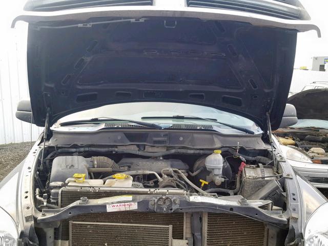 3D7KS28D58G170809 - 2008 DODGE RAM 2500 S შავი ფოტო 7