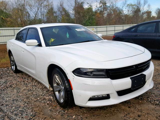 2C3CDXHG7GH192636 - 2016 DODGE CHARGER SX WHITE photo 1