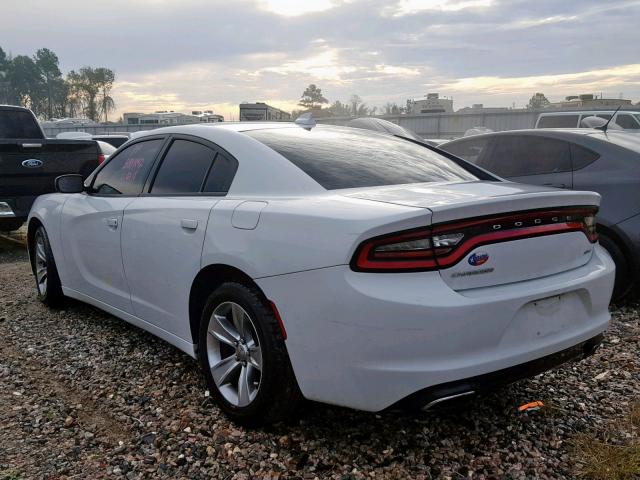 2C3CDXHG7GH192636 - 2016 DODGE CHARGER SX WHITE photo 3