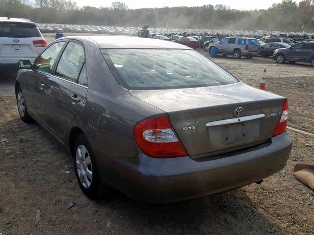 4T1BE32K34U879594 - 2004 TOYOTA CAMRY LE GRAY photo 3