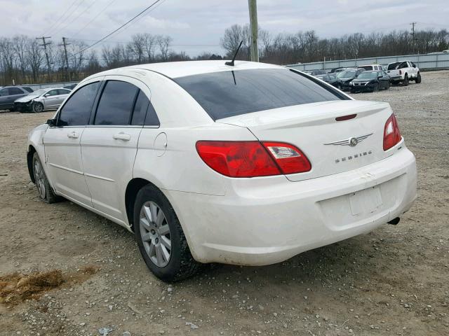 1C3CC4FB4AN187725 - 2010 CHRYSLER SEBRING TO WHITE photo 3