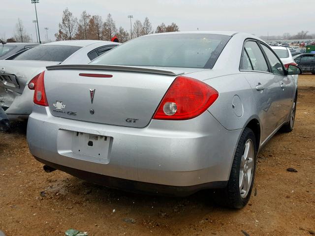 1G2ZH57N394136051 - 2009 PONTIAC G6 GT SILVER photo 4