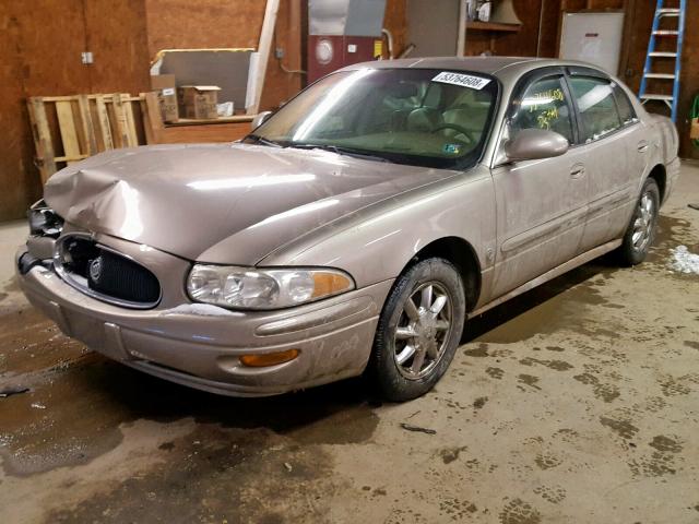 1G4HR54K844157593 - 2004 BUICK LESABRE LI GOLD photo 2