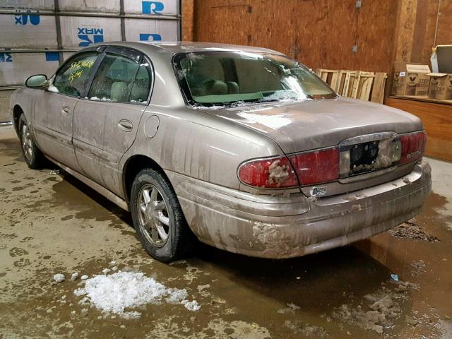 1G4HR54K844157593 - 2004 BUICK LESABRE LI GOLD photo 3