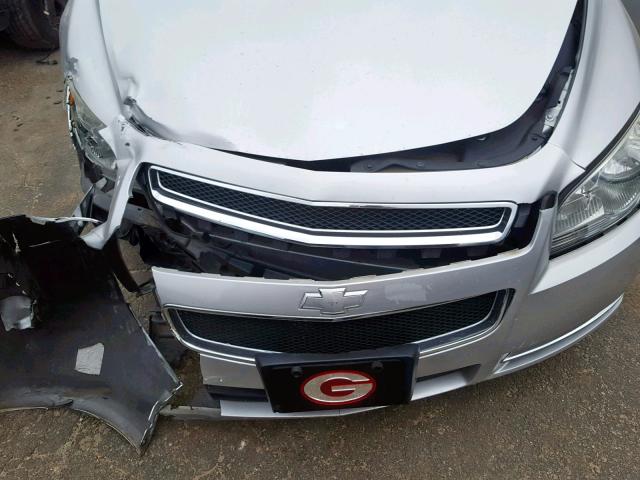 1G1ZC5E1XBF392636 - 2011 CHEVROLET MALIBU 1LT SILVER photo 7