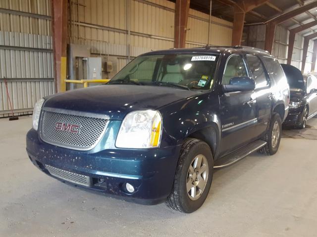 1GKFK63827J224775 - 2007 GMC YUKON DENA GREEN photo 2