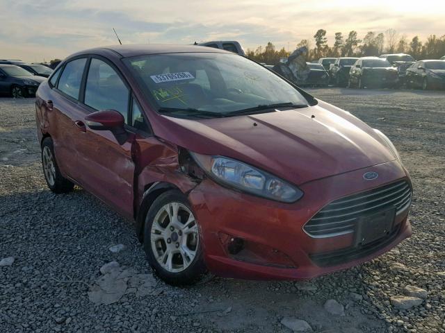 3FADP4BJ5FM210843 - 2015 FORD FIESTA SE RED photo 1