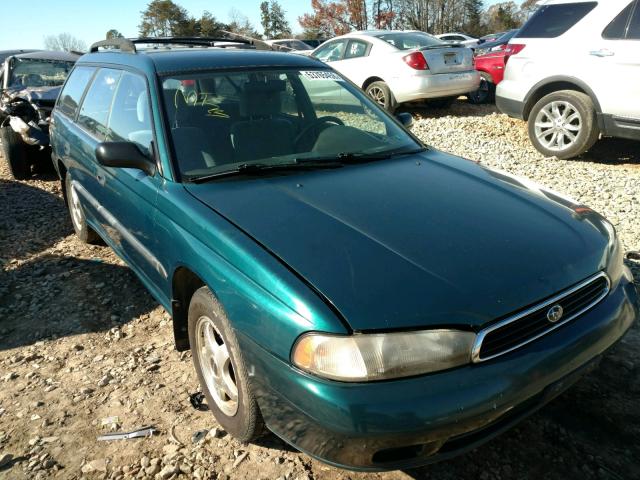 4S3BK4352T7310194 - 1996 SUBARU LEGACY L GREEN photo 1