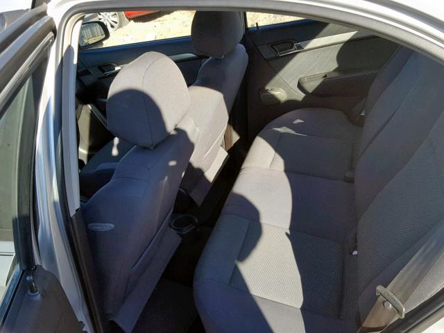 KL1TD56617B102844 - 2007 CHEVROLET AVEO BASE Күміс фото 6