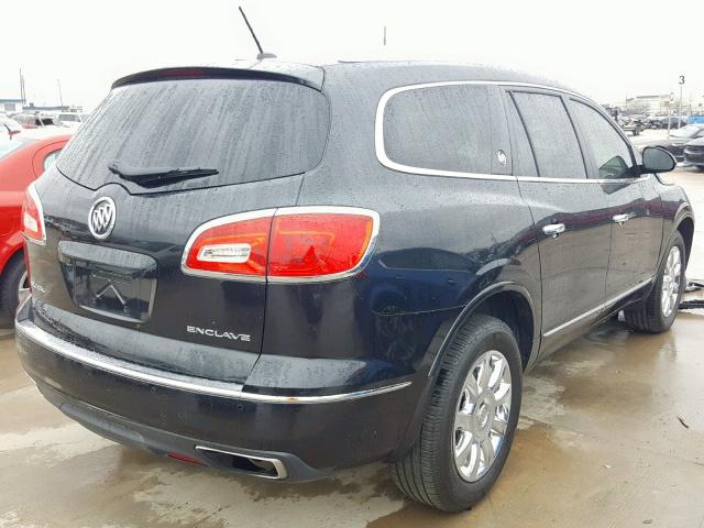 5GAKRCKD7FJ228047 - 2015 BUICK ENCLAVE BLACK photo 4