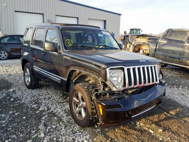 1J8GN58K28W213374 - 2008 JEEP LIBERTY LI BLACK photo 1