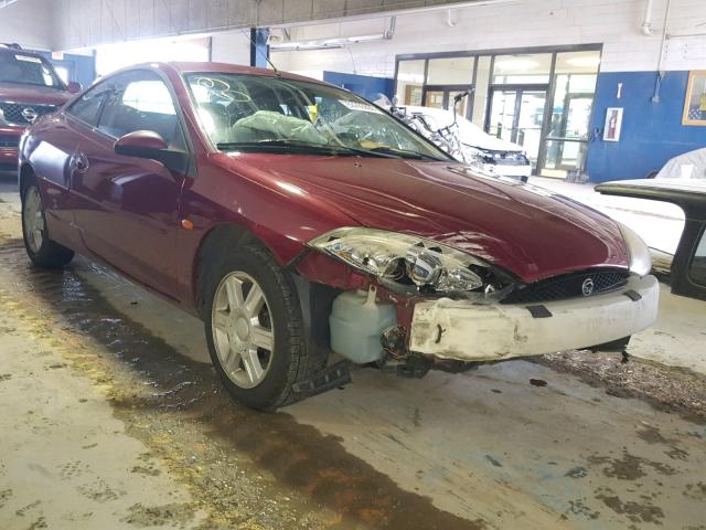 1ZWFT61L625624221 - 2002 MERCURY COUGAR V6 MAROON photo 1