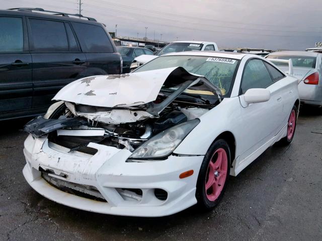 JTDDY38T010048349 - 2001 TOYOTA CELICA GT- WHITE photo 2