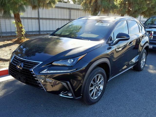 JTJBJRBZ7J2088800 - 2018 LEXUS NX 300H BLACK photo 2