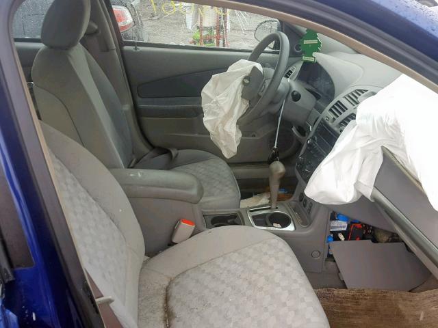1G1ZT64885F323288 - 2005 CHEVROLET MALIBU MAX 蓝色 照片 5