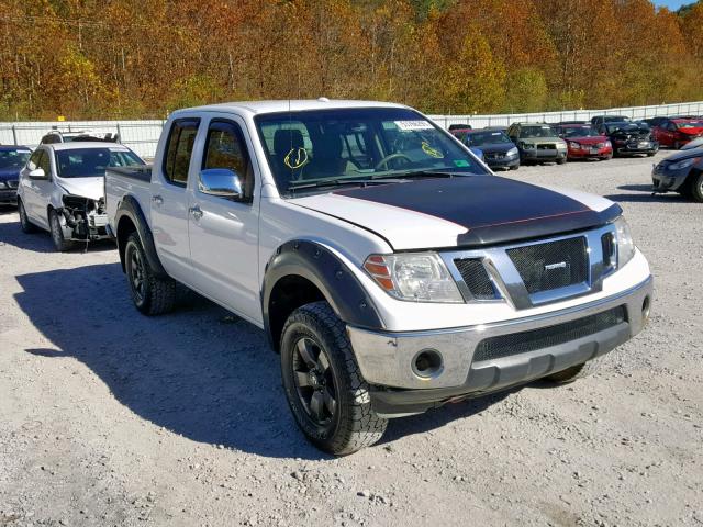 1N6AD0EV8BC404532 - 2011 NISSAN FRONTIER S WHITE photo 1