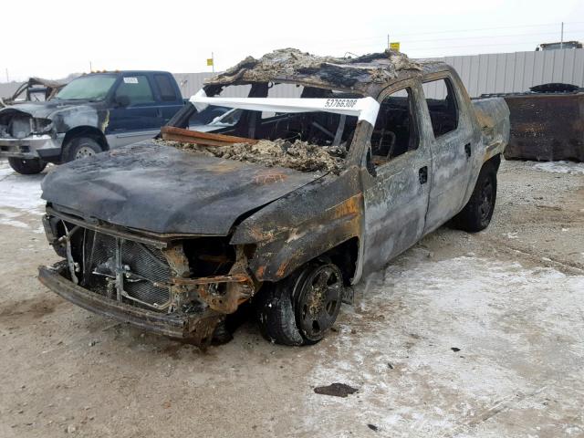 2HJYK16208H508791 - 2008 HONDA RIDGELINE BURN photo 2