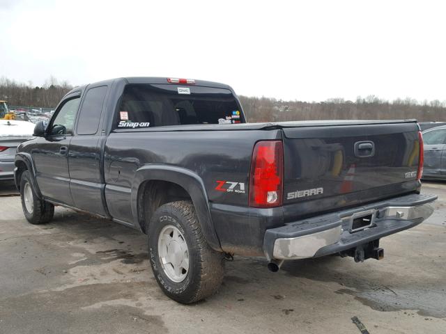 1GTEK19T84E358071 - 2004 GMC NEW SIERRA BLUE photo 3