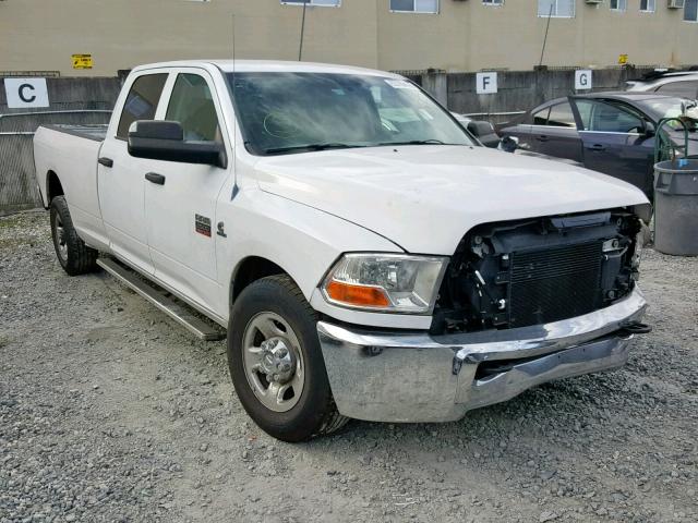 3D7TP2CL9BG533771 - 2011 DODGE RAM 2500 WHITE photo 1