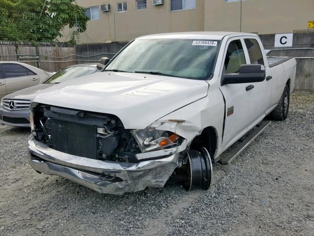 3D7TP2CL9BG533771 - 2011 DODGE RAM 2500 WHITE photo 2