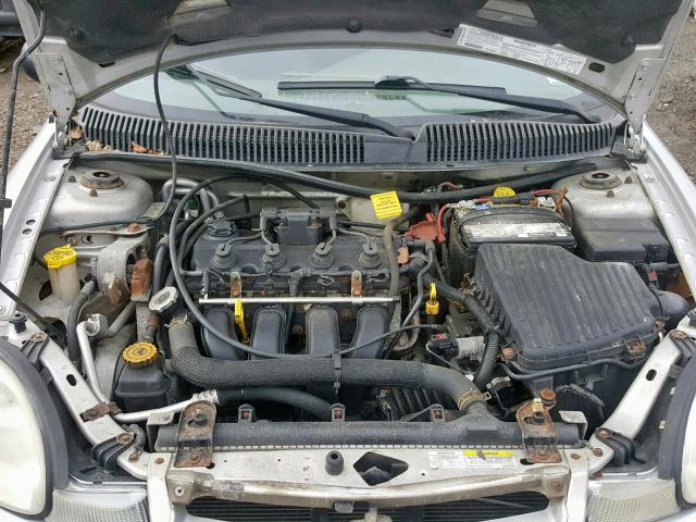 1B3ES56C82D613897 - 2002 DODGE NEON ES SILVER photo 7